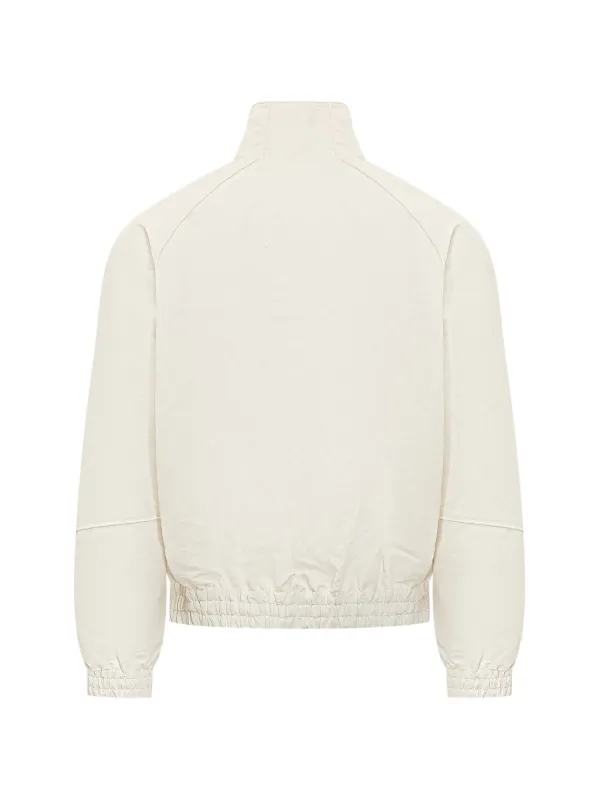 Willy Chavarria Ruff Rider embroidery-logo Bomber Jacket | White