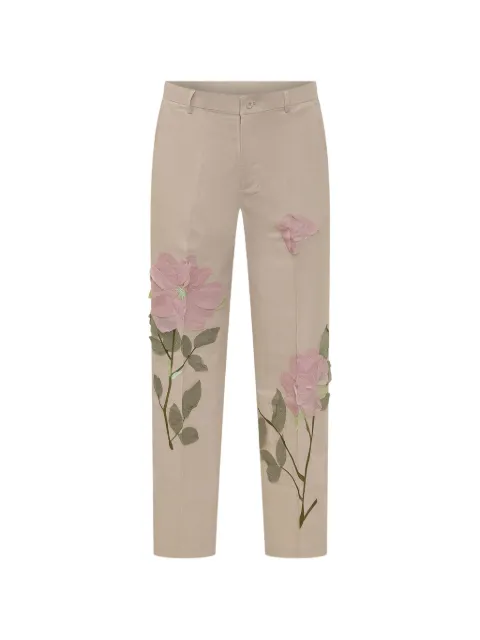 KidSuper floral trousers