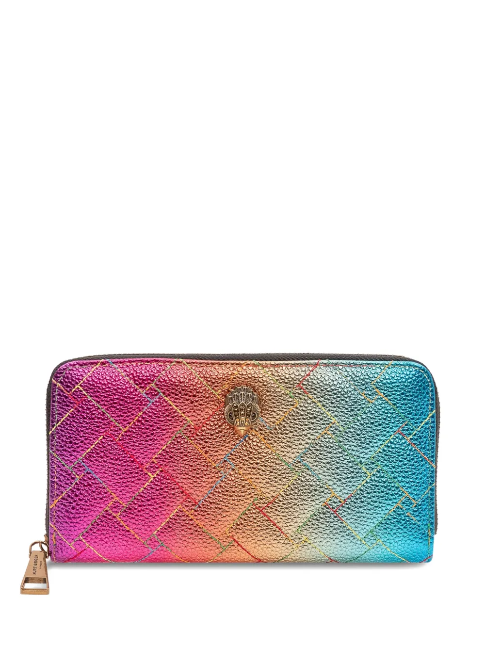 Kurt Geiger London Kensington zip-around wallet - Rosa