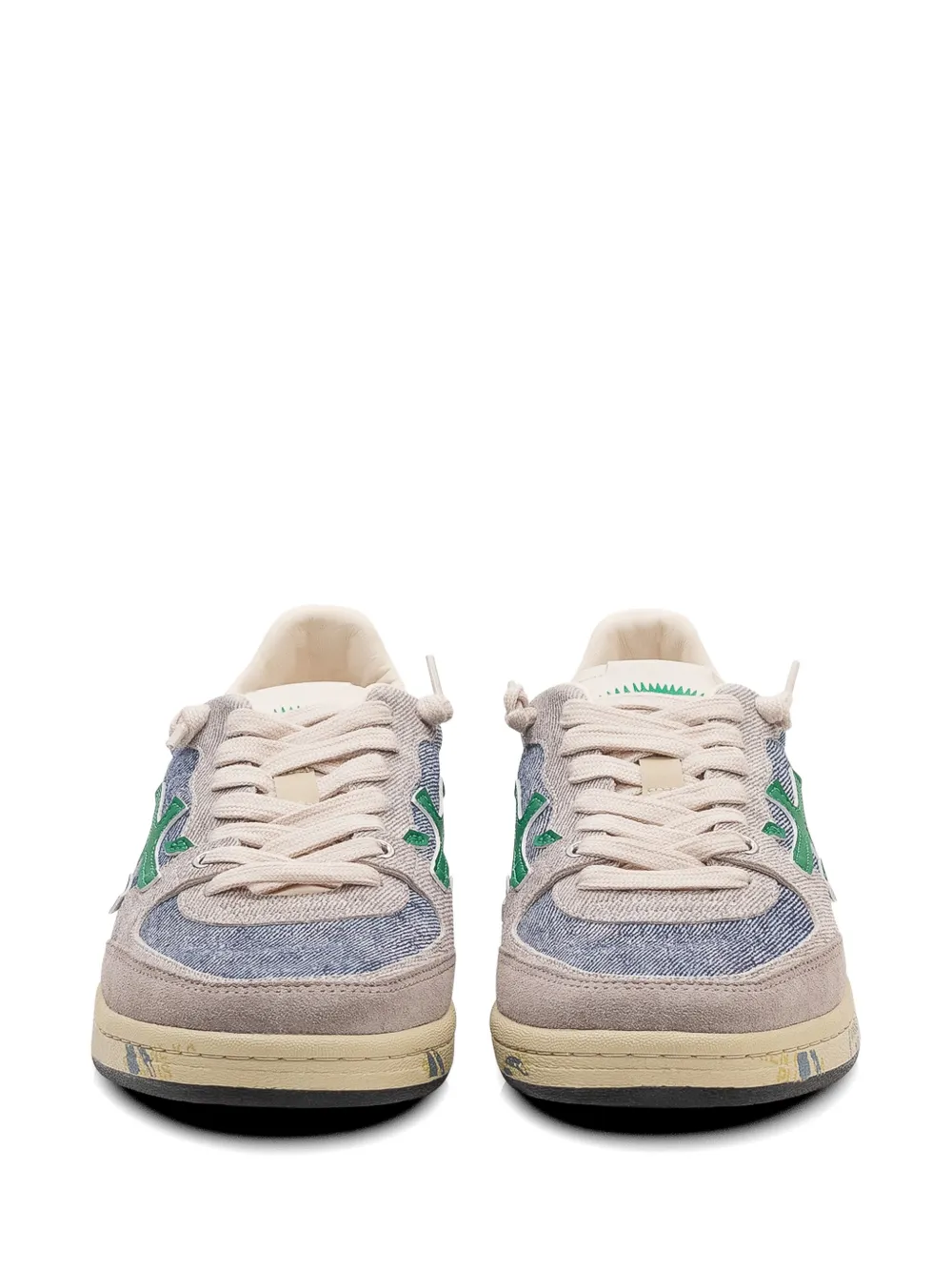 Premiata Bskt Clayd lace-up sneakers Blauw