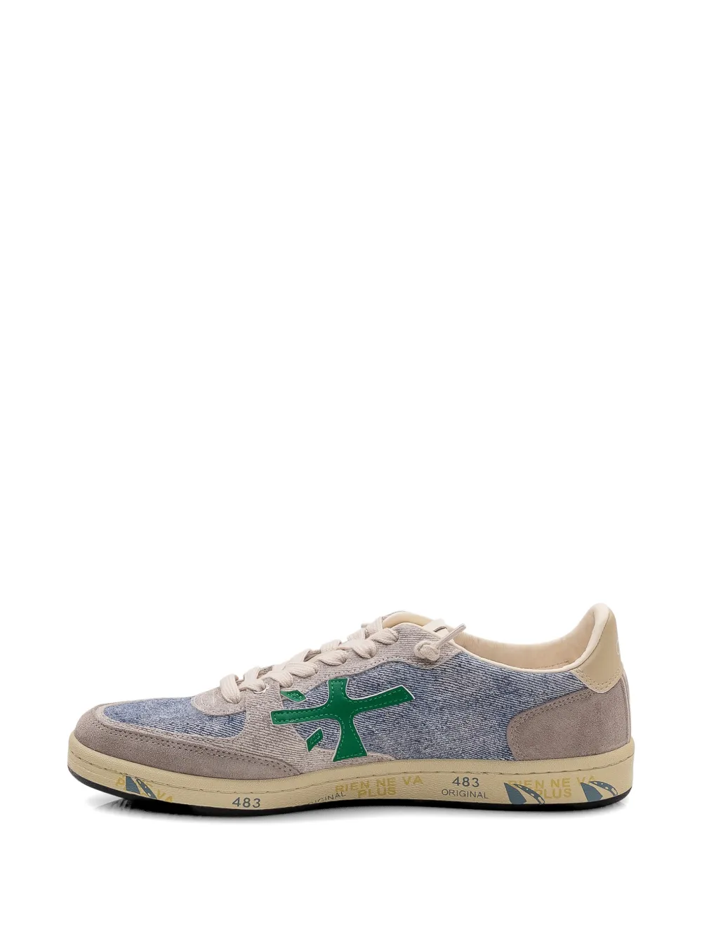 Premiata Bskt Clayd lace-up sneakers Blauw