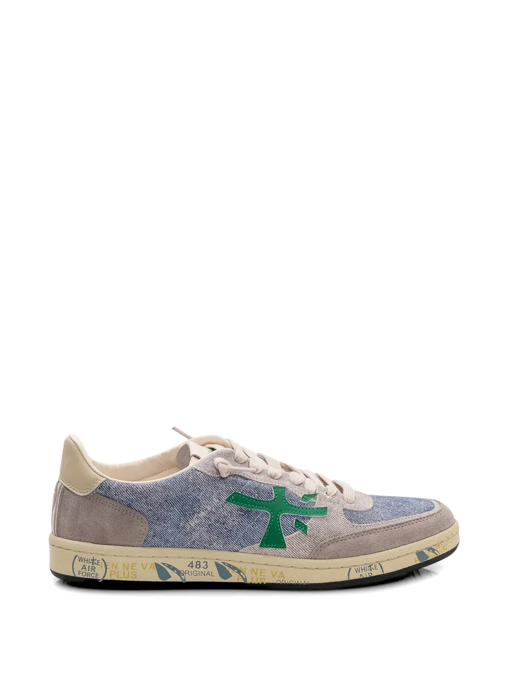 Premiata Bskt Clayd lace-up sneakers Blauw