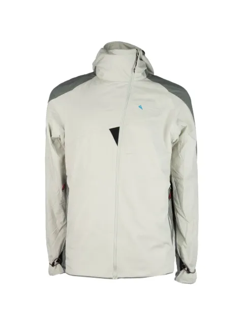 Klättermusen Vili asymmetric-zip hooded jacket