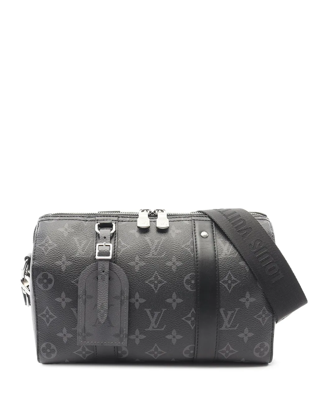 Louis Vuitton Pre-Owned 2010-2026 Monogram Eclipse City Keepall crossbody bag - Black