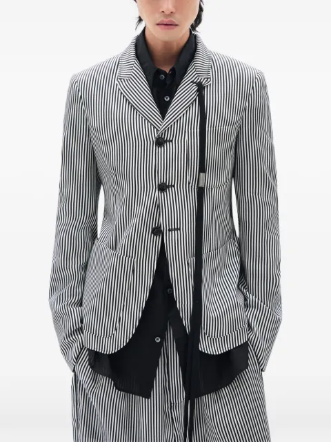 Ann Demeulemeester Josh striped blazer