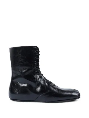 Ann Demeulemeester Laxit pull-on Boots | Black | FARFETCH BE