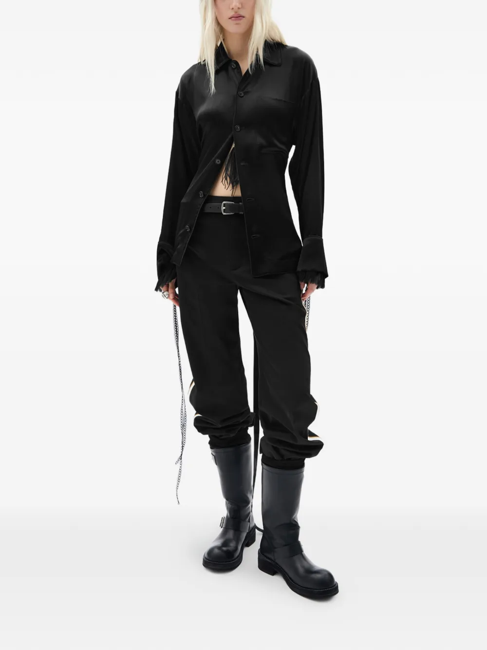 Ann Demeulemeester Coby blouse Zwart