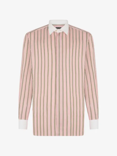 TOM FORD striped-pattern shirt