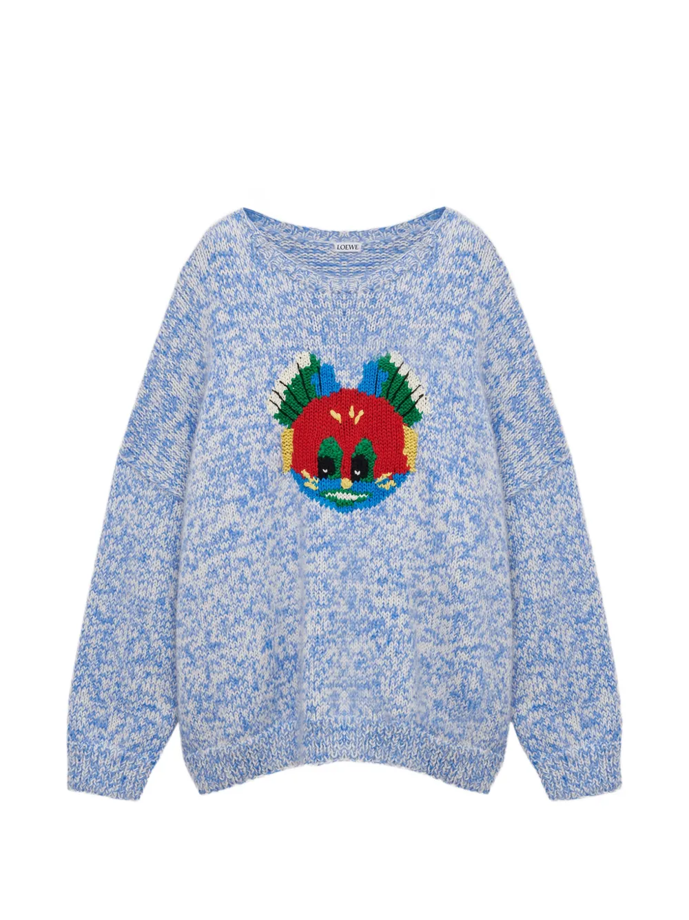 LOEWE x Louis Wain crew-neck sweater - Blu