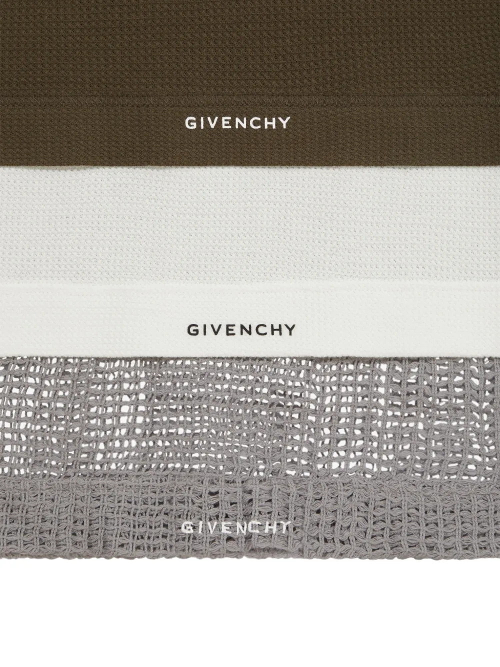 Givenchy Hoodie met logodetail Bruin