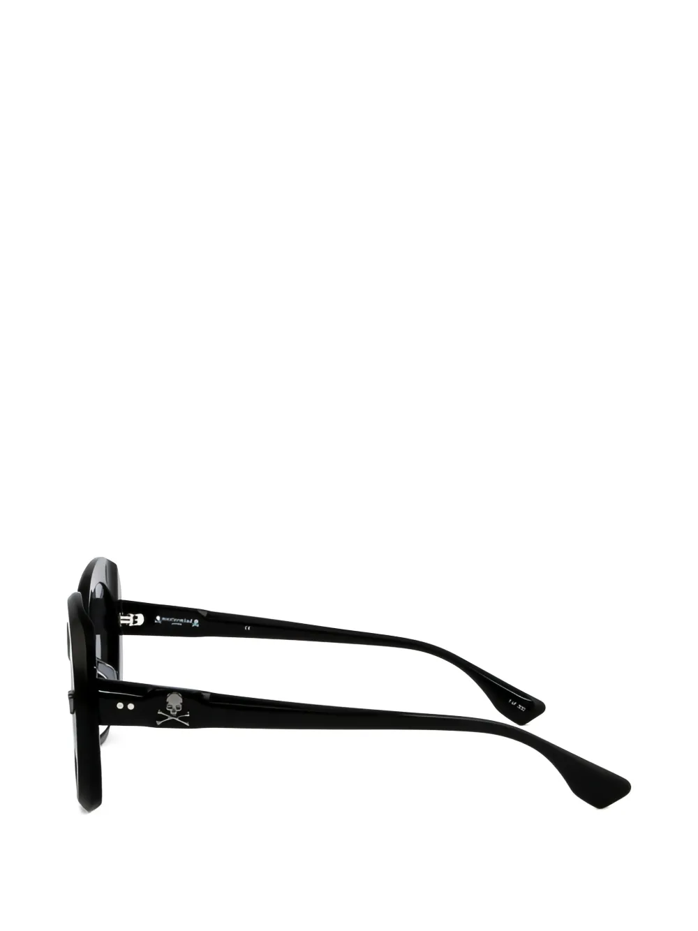  Mastermind World Round-frame Sunglasses - Black 
