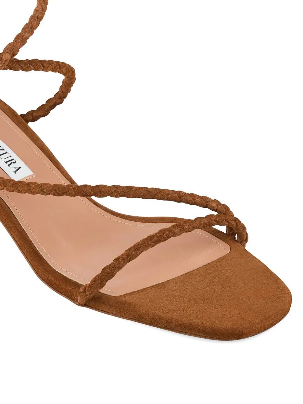 Aquazzura Luca sandalen met bandje Bruin