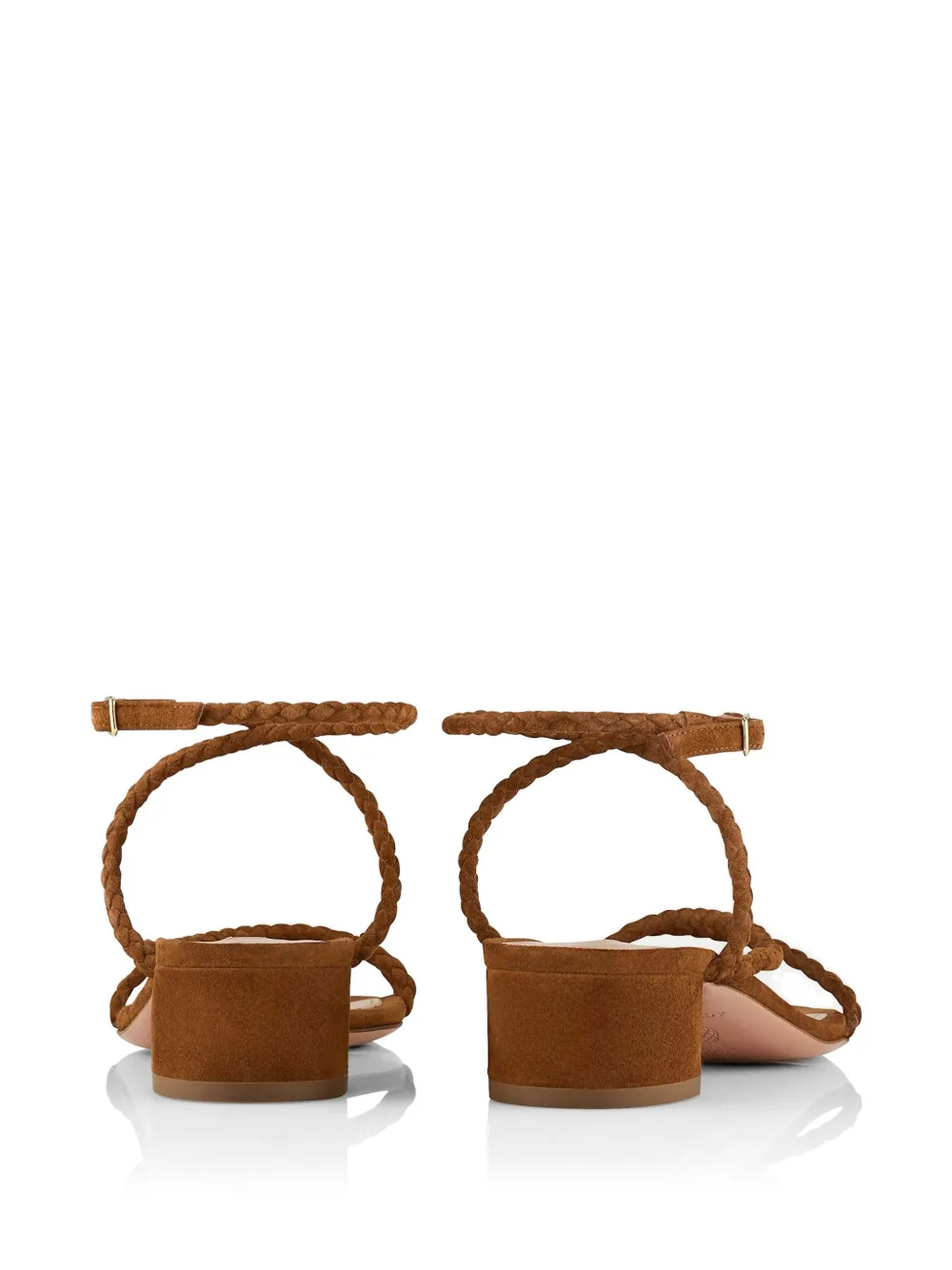 Aquazzura Luca sandalen met bandje Bruin