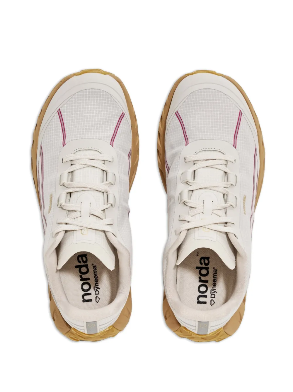 norda Sneakers met logoprint Beige
