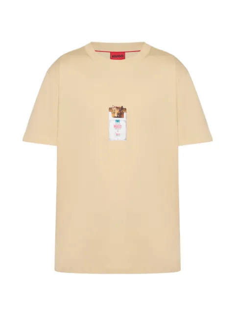 HUGO Camiseta com estampa