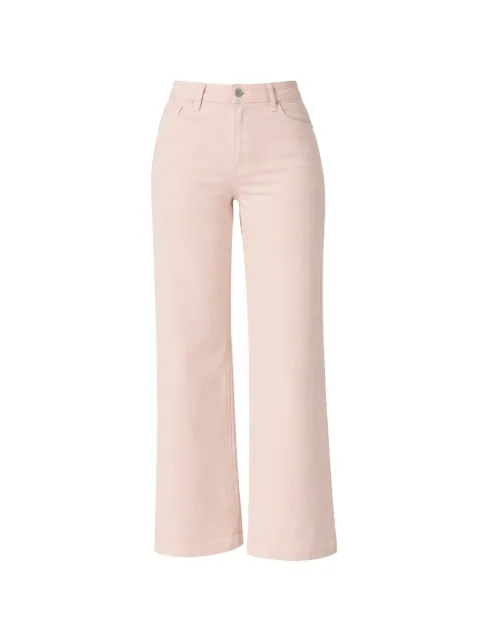 PAIGE Anessa pocket high-waisted jeans