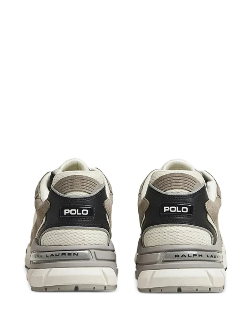 Polo Ralph Lauren Sneakers met logo Beige