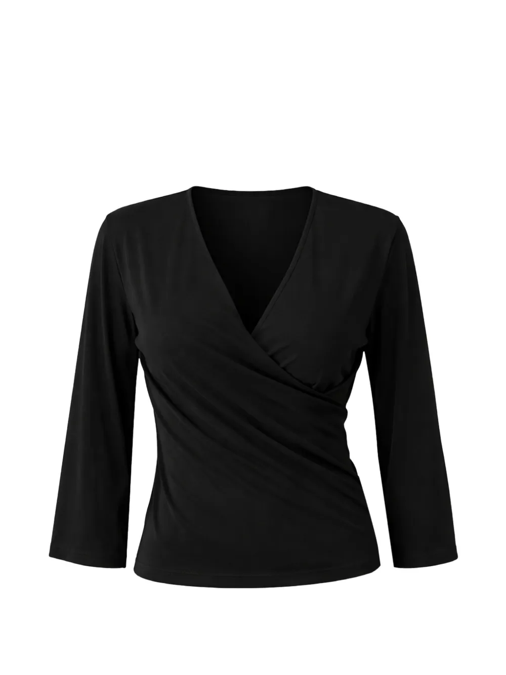 Seventy V-neck top - Nero
