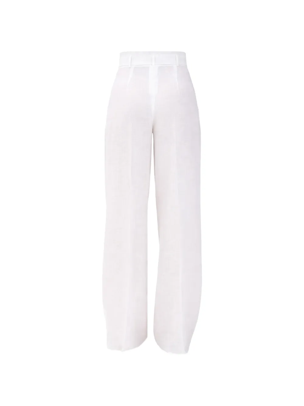 Max Mara Broek met ceintuur Wit