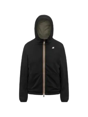 K-Way Samson Hooded Jacket | Black | FARFETCH