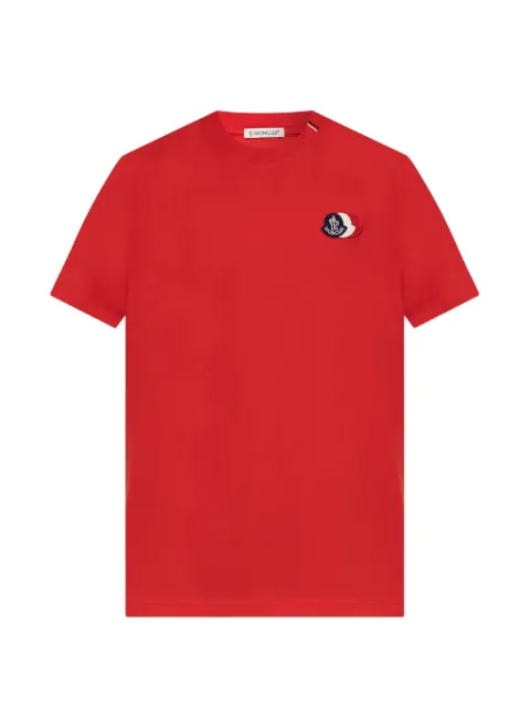 Moncler logo-embroidered T-shirt