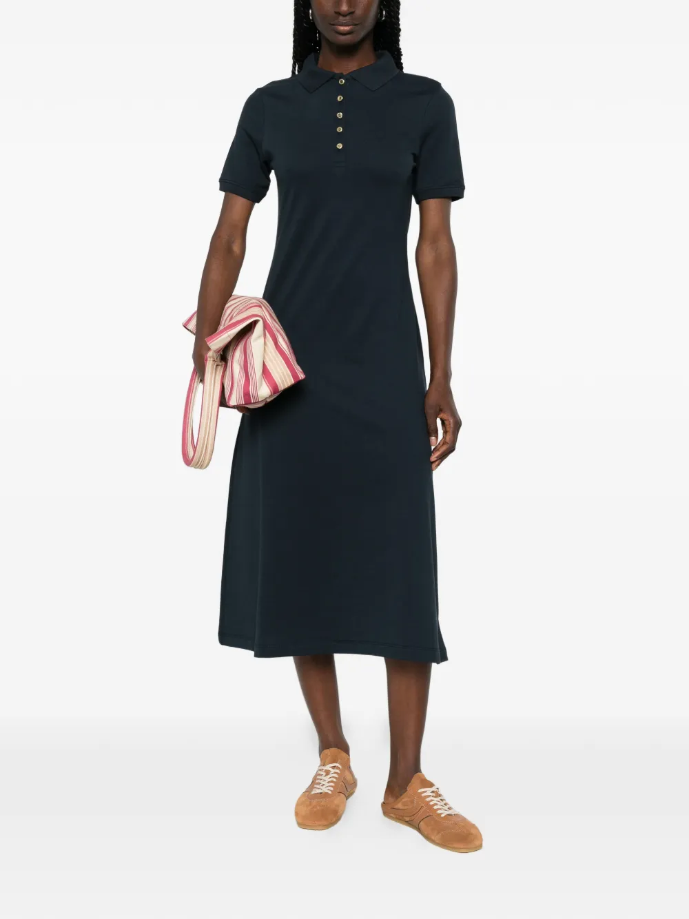 Barbour Celeste midi-polojurk Blauw