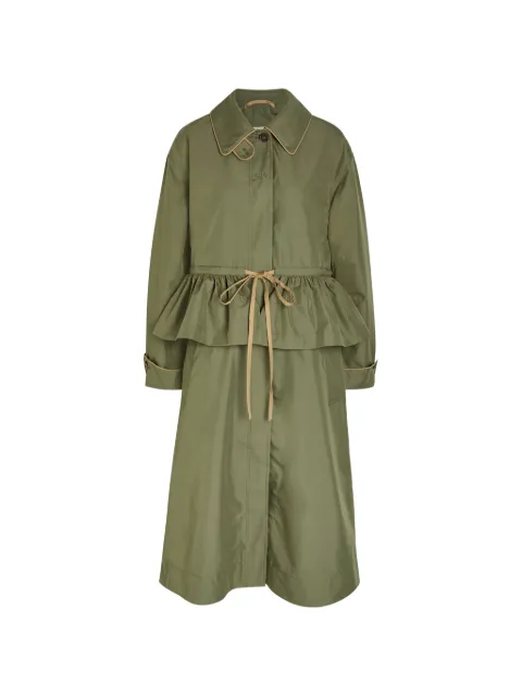 DAMSON MADDER Myrtle ruffled coat