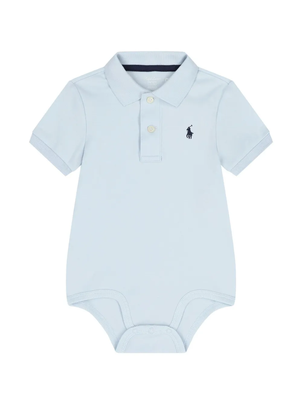 POLO RALPH LAUREN KIDS Body con logo - Blu