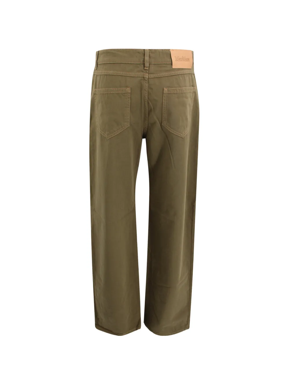 Max Mara Straight broek Groen