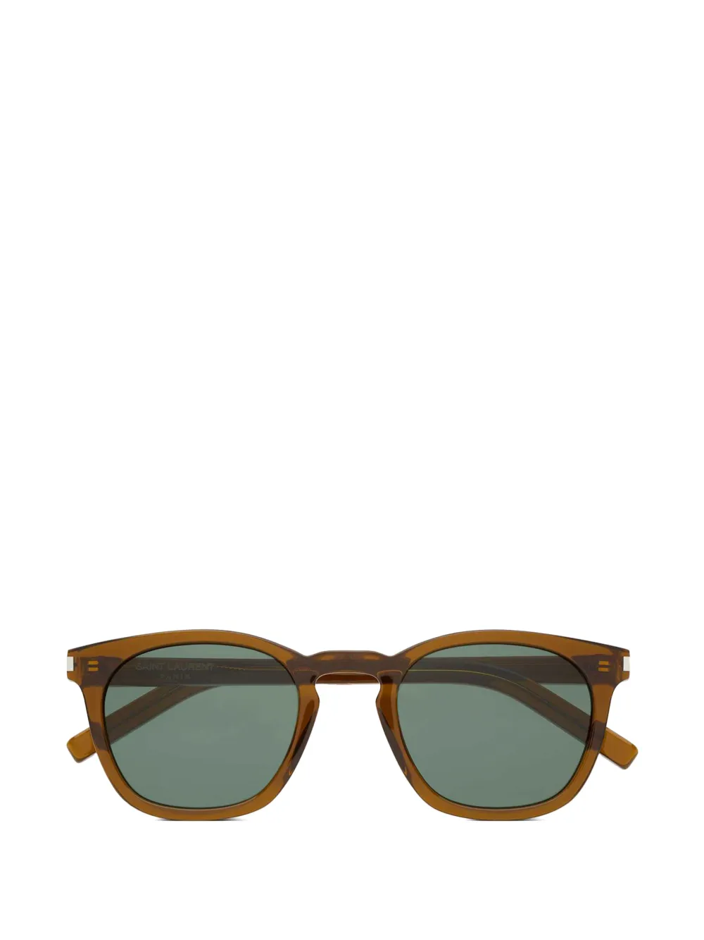 Saint Laurent Eyewear round-frame sunglasses - Braun