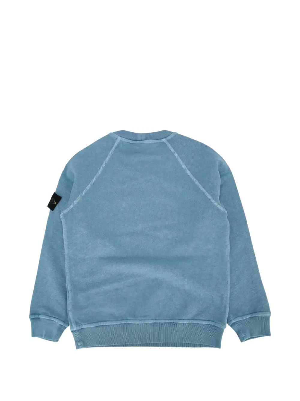 Stone Island Junior Sweater met Compass-logopatch Blauw