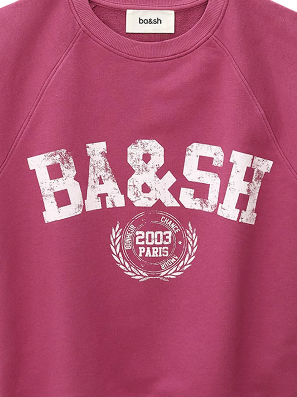Ba&Sh Beata mouwloze sweater Roze