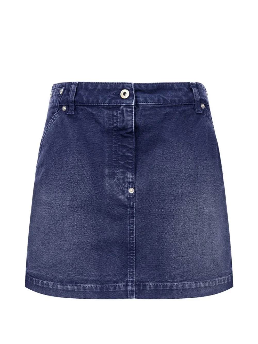 Halfboy A-line denim skirt - Blau