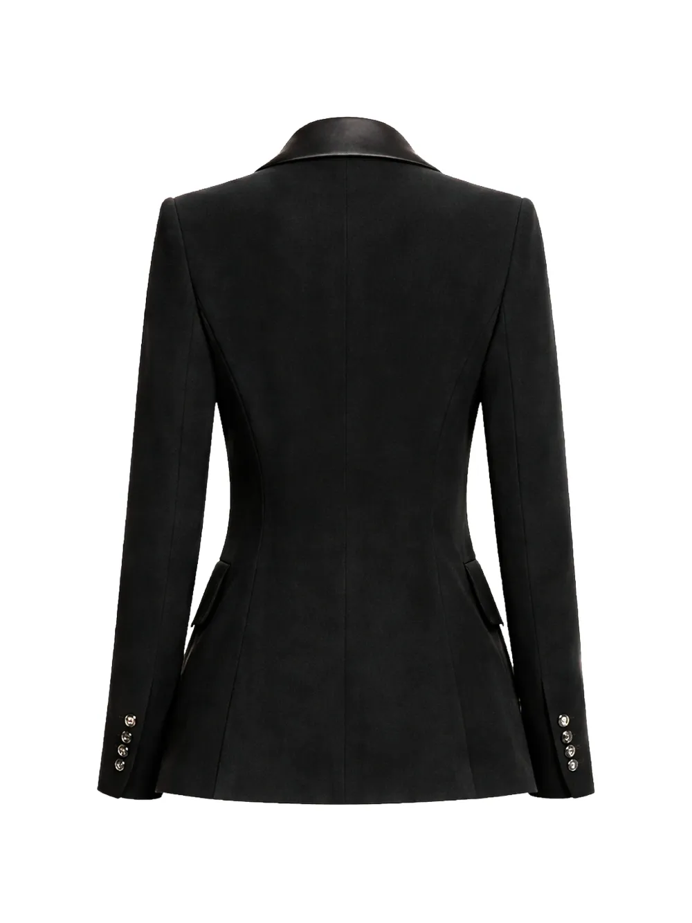 Elie Saab Satijnen blazer Zwart