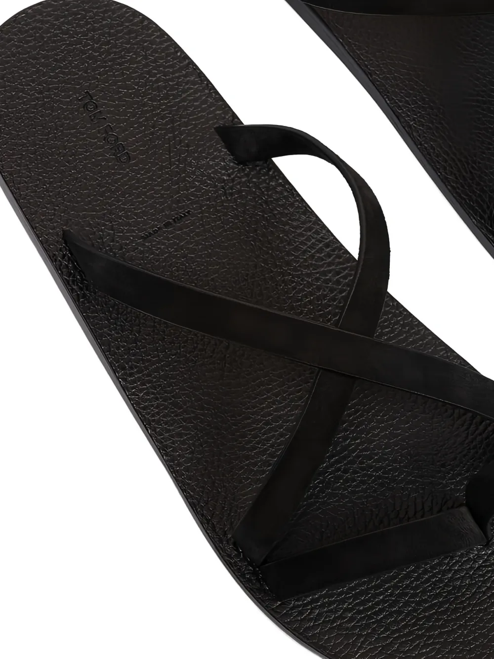 TOM FORD Sandalen met gekruiste bandjes Zwart