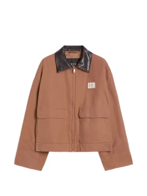Weekend Max Mara gabardina con detalle de parche
