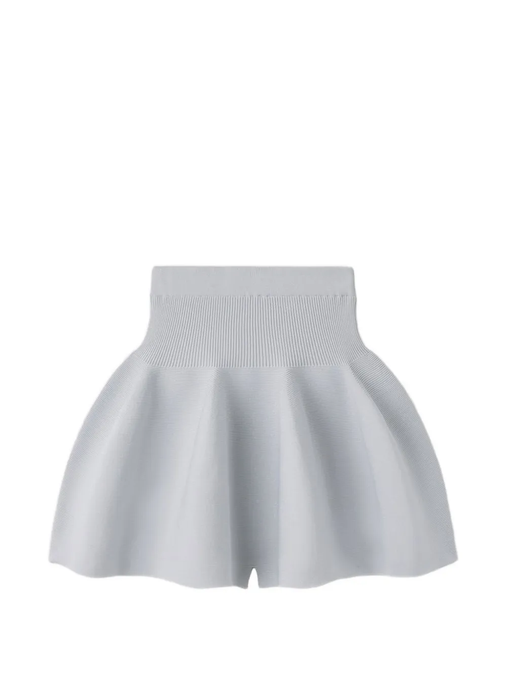 CFCL ribbed A-line shorts - Grigio