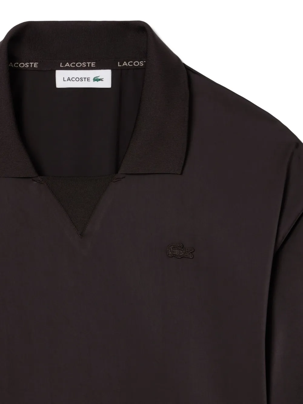 Lacoste Geplooide mini-jurk Bruin