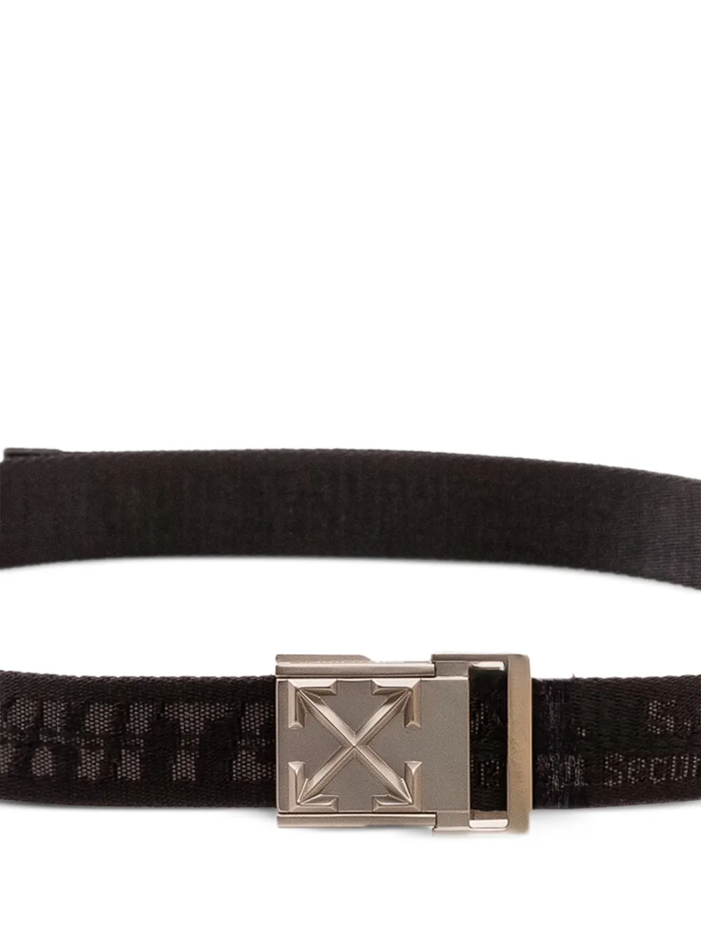 Off-White Kids Heritage Arrows riem Zwart