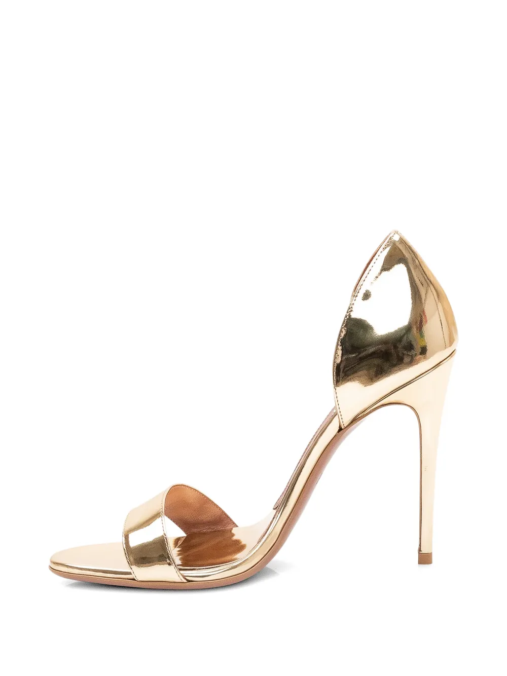 Paris Texas Vera slingback pumps Goud