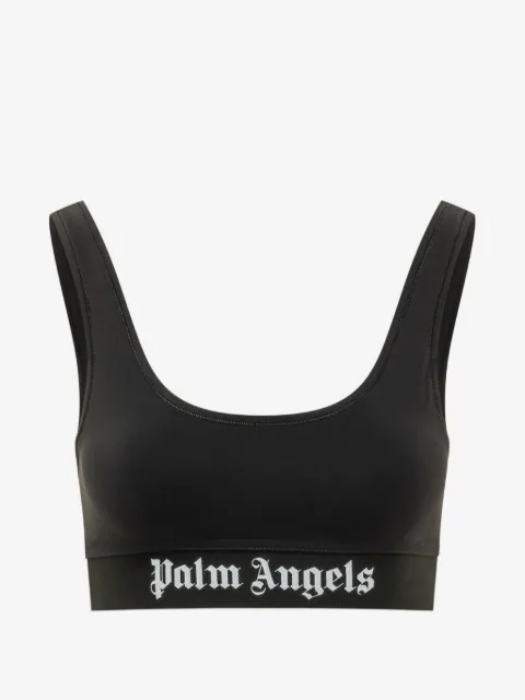 Palm Angels bra deportivo con banda del logo