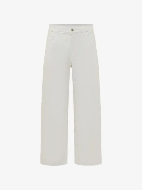 Palm Angels logo-embroidered jeans
