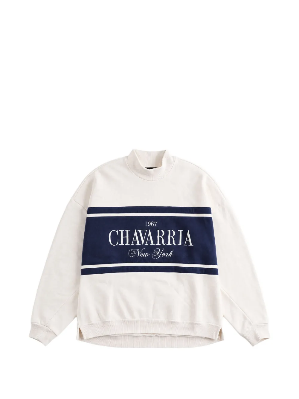 Willy Chavarria Gilroy crew-neck sweatshirt - Bianco