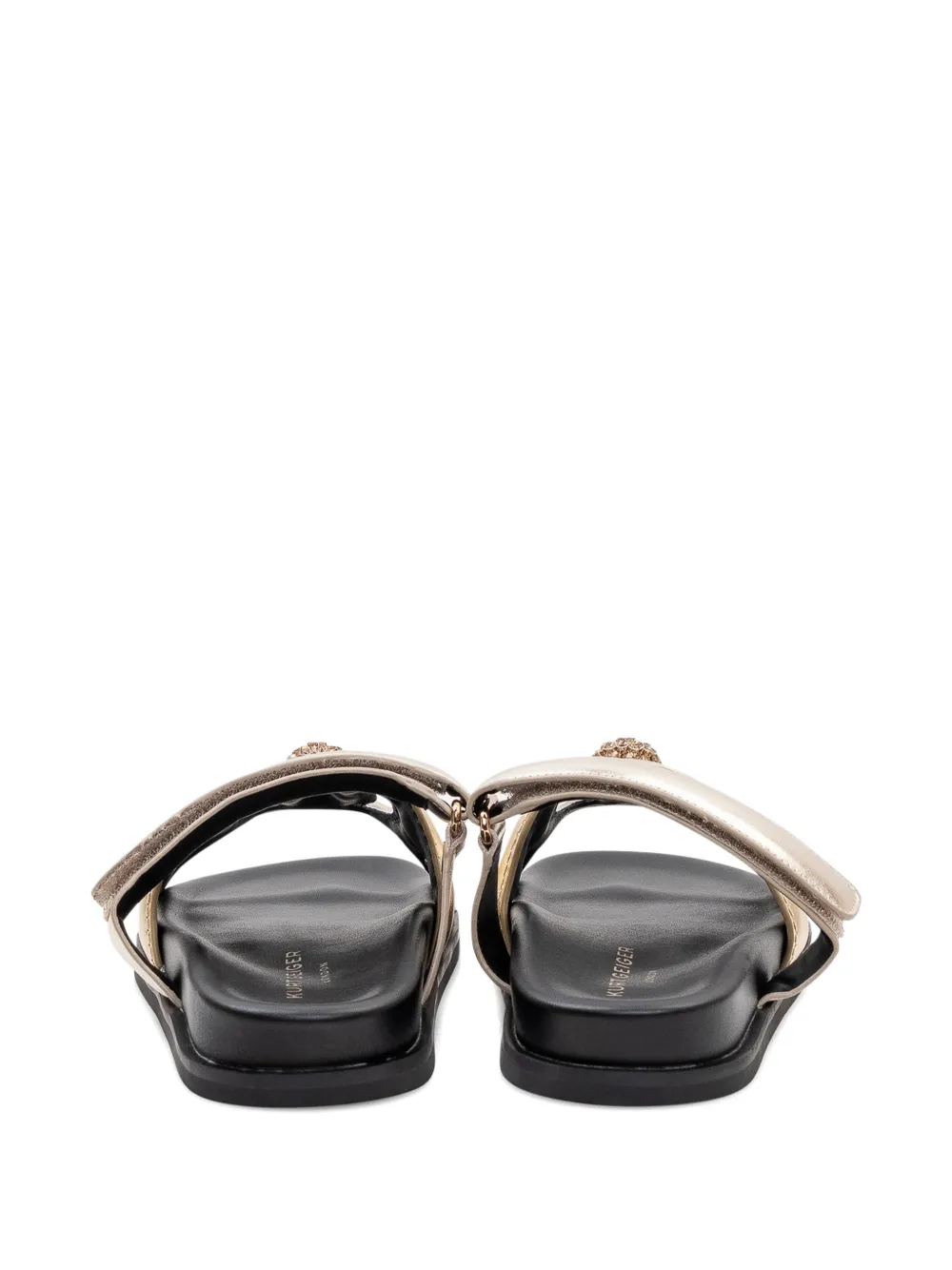 Kurt Geiger London Eagle sandalen met uitgesneden details Goud