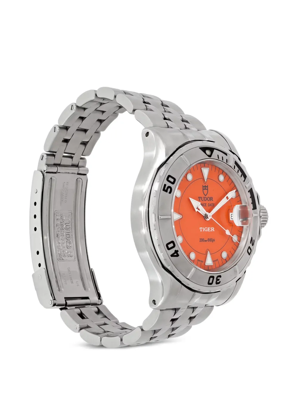TUDOR Orange Date 40mm Prince Watch | Orange | FARFETCH