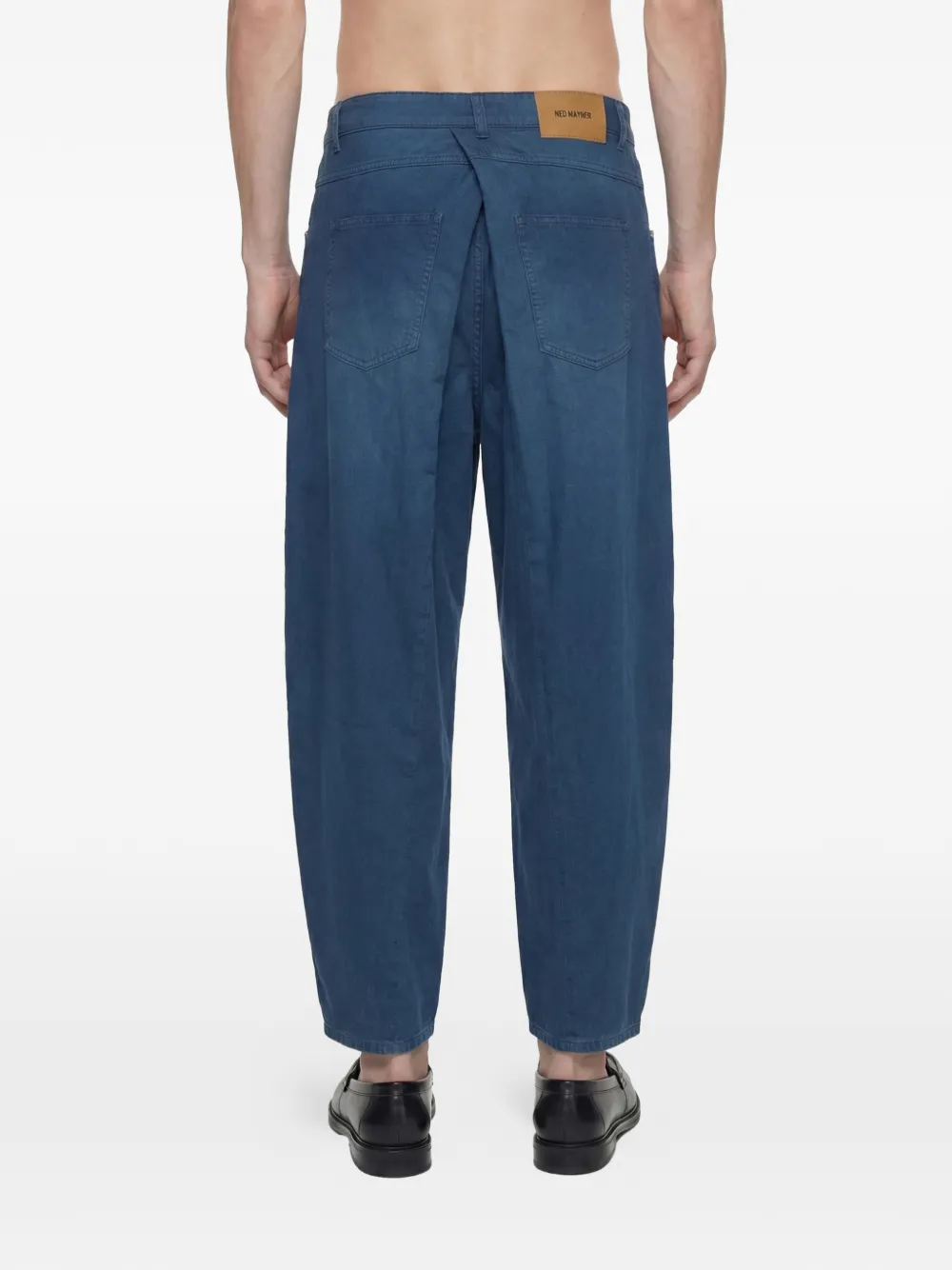  Hed Mayner Pleated Jeans - Blue 