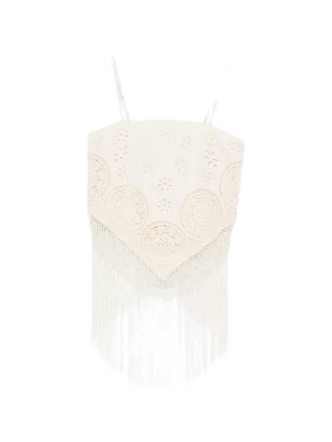 Sea Rafina fringed top