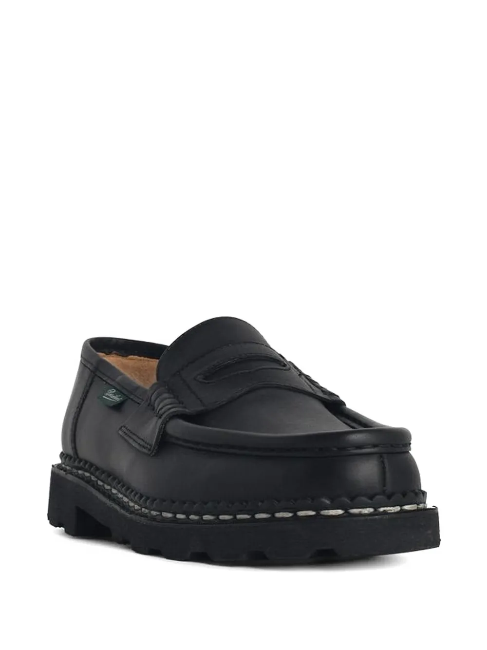  Paraboot Reims Leather Loafers - Black 