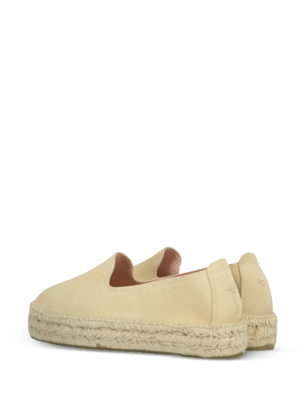 Manebi Hamptons suède espadrilles Beige