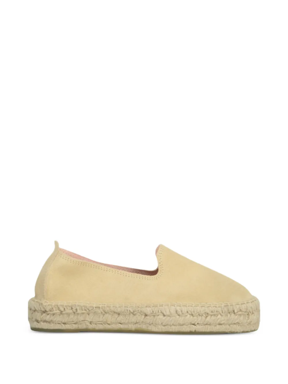 Manebi Hamptons suède espadrilles Beige